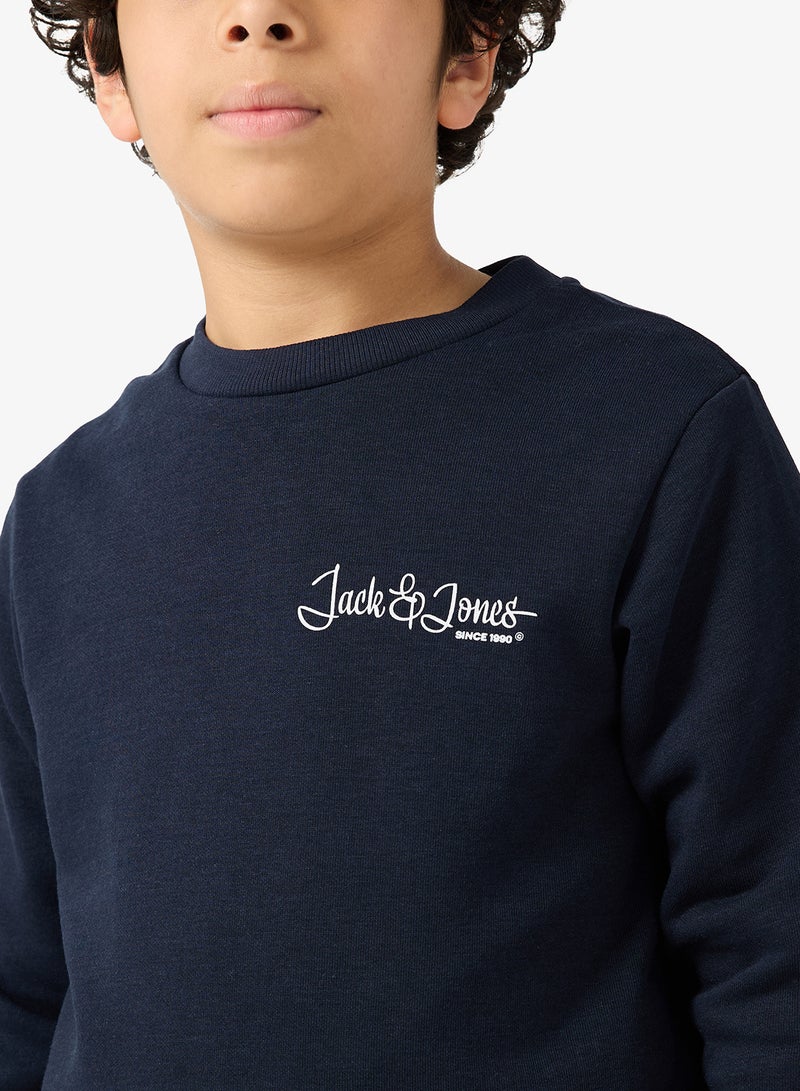 جاك وجونز جونيور كنزة جيوكي برقبة دائرية للأطفال - Image 3